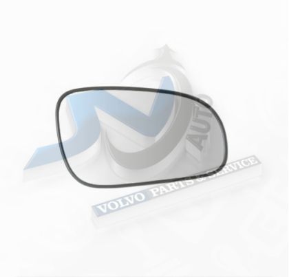 Mirror glass, Outside mirror Passenger Side for Volvo 9203121