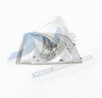 Indicator, front left clear glass for Volvo 30621831