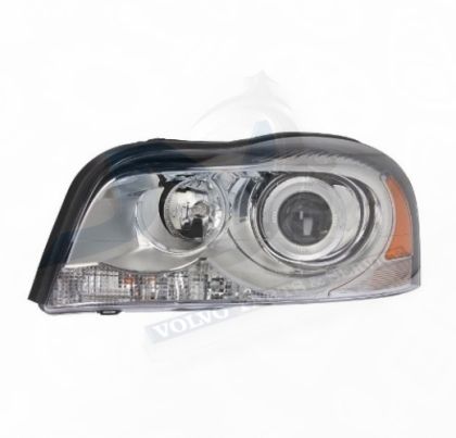Headlight left D1S xenon with Indicator for Volvo 31290892, 31446872