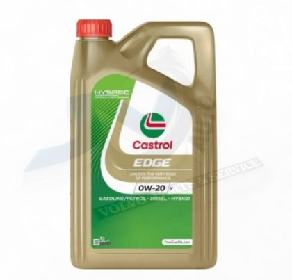 Engine oil four liters for Volvo EDGE 0W20 V