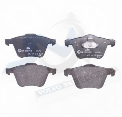 Brake pad set Front axle for Volvo 30793857 , 32373183 ATE
