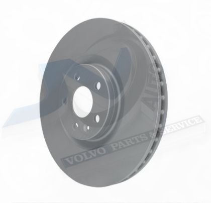 Brake disc Front axle internally vented for Volvo 31471752 , 32424719 АТЕ