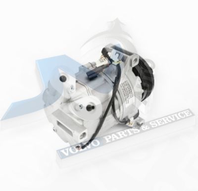 Compressor, Air conditioner for Volvo 31315453 , 31332386 , 31418490 , 31497536 , 36001462 , 36001712 , 36002104 , 36002932 , 36011355 , 36011428 , 36050841