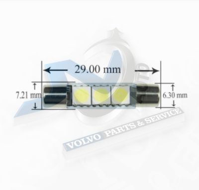 Лед крушки за сенник на Волво 989780