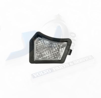 Lens, Outside mirror light left for Volvo 31217838