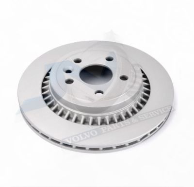 Brake disc Rear axle internally vented for Volvo 31277357 , 31471033 ATE