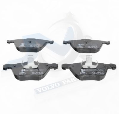 Brake pad set Front axle for Volvo 30793857 , 32373183 ATE