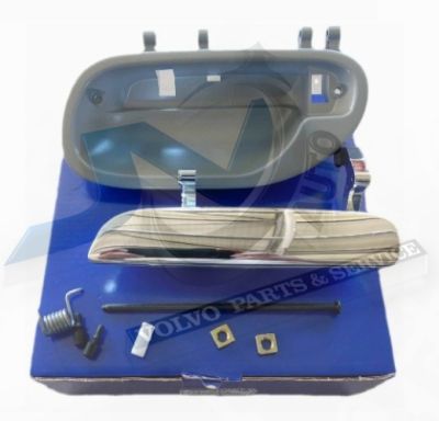 Door handle rear left chrome for Volvo 30652234