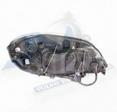 Headlight left H7 halogen with Indicator for Volvo 30763143, 31395466