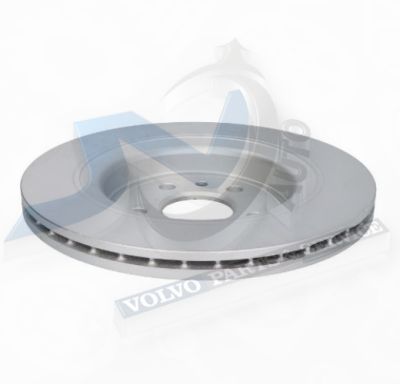 Brake disc Rear axle internally vented for Volvo 31341483 , 31471028 ATE