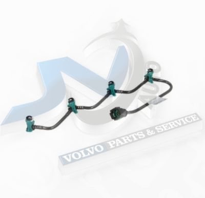Горивопровод обратно гориво с щуцери за Волво 31355340