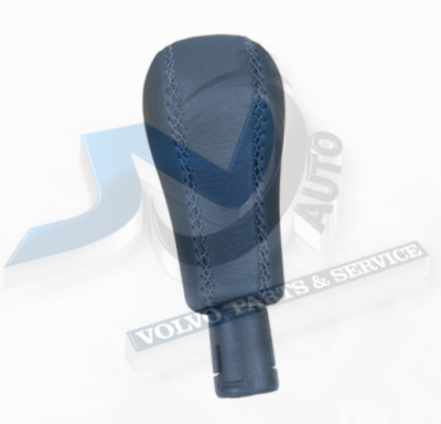 Gear Lever Leather charcoal for Volvo 30651299