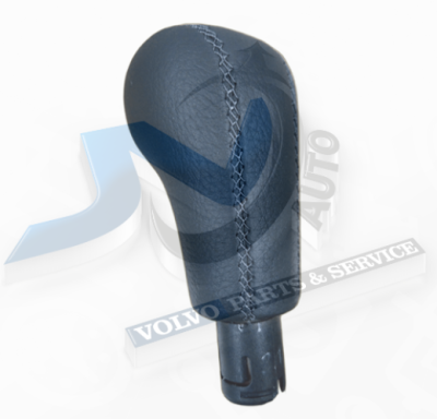 Gear Lever Leather charcoal for Volvo 30651299