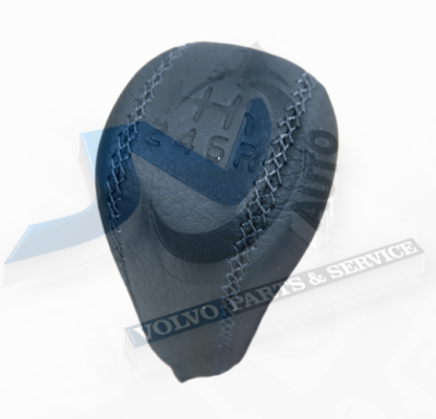 Gear Lever Leather charcoal for Volvo 30651299