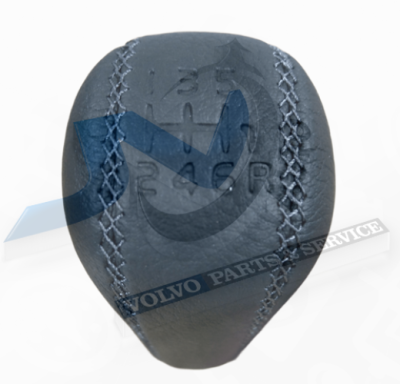 Gear Lever Leather charcoal for Volvo 30651299