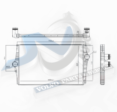 Интеркулер за Волво 31274553