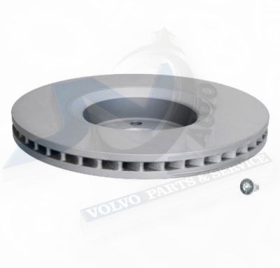 Brake disc Front axle for Volvo 30769061 , 31400764 ATE
