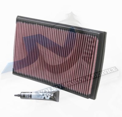 Panel sport filter for Volvo K&N 9454647, 33-2176