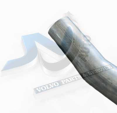 Left end silencer for Volvo 31338368