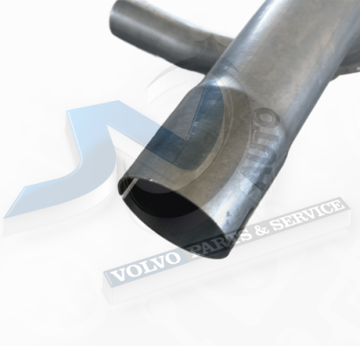 Left end silencer for Volvo 31338368