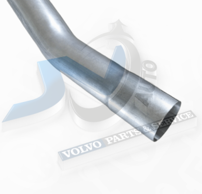 Right end silencer for Volvo 31338369