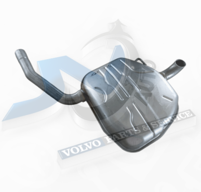 Right end silencer for Volvo 31338369