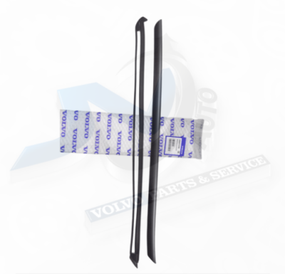 Trim moulding, Glas Windscreen right to be painted for Volvo 39803246