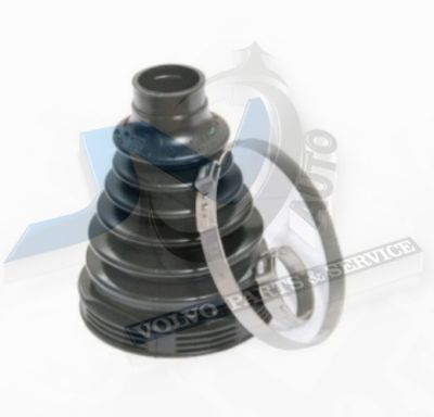 Drive-axle boot inner fits left and right for Volvo 30759243, 30759410