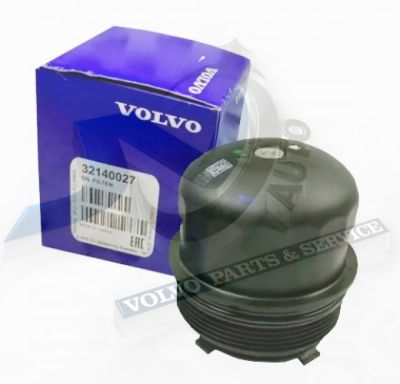 Cover, oil filter housing for Volvo 31321084, 31372212, 32140027, 32140028, 32140029