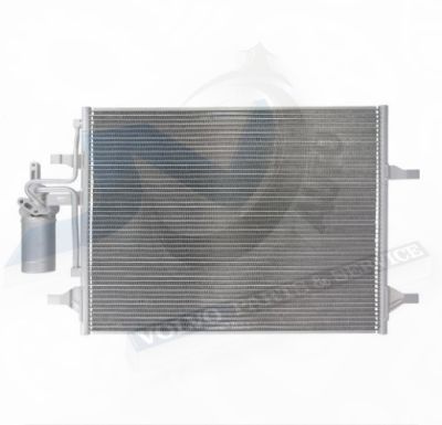 Air conditioning radiator without dryer for Volvo 30741670, 31332027 Valeo