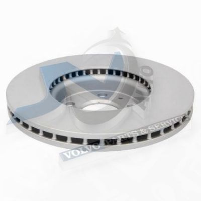 Front brake disc 296 mm for Volvo 31423722, 32424723 АТЕ