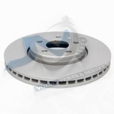 Front brake disc 296 mm for Volvo 31423722, 32424723 АТЕ