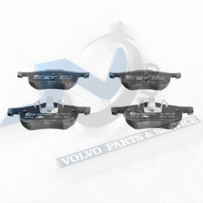 Front brake pads for 286 and 306 mm Volvo discs 272401, 274335, 8634921, 32373171 ATE