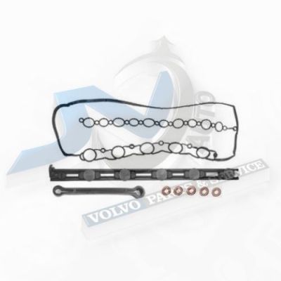 Swirl flap set, gasket and lever for Volvo 30713459, 30777650, 31216460